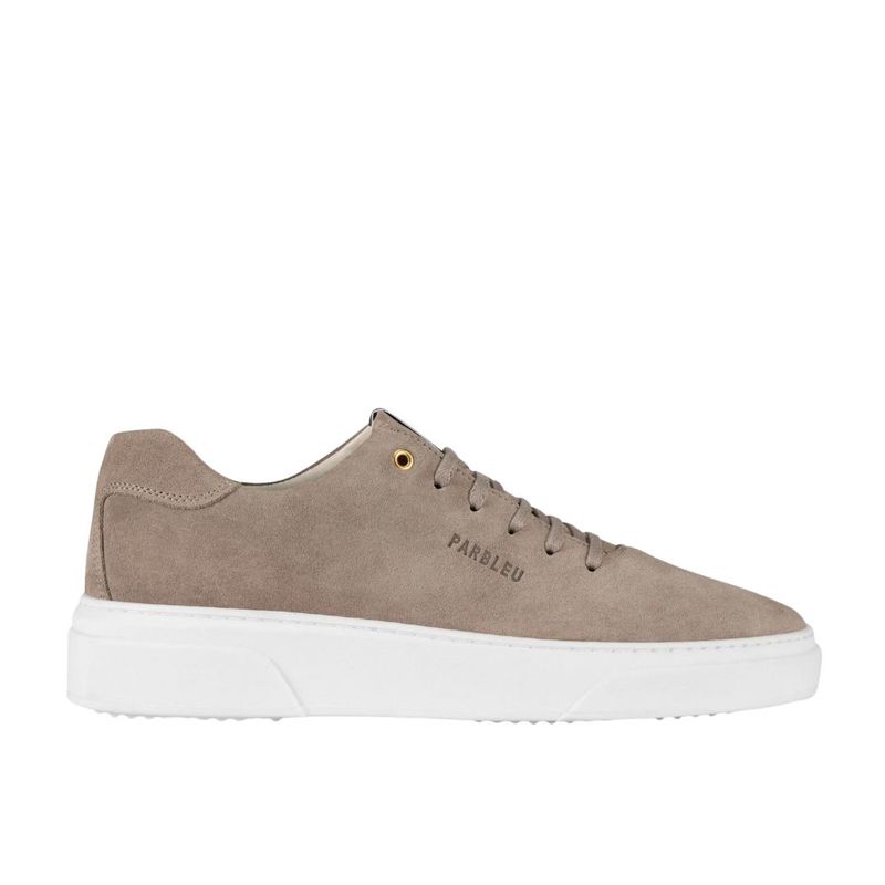 Parbleu Whole Cut-Taupe Parbleu taupe Whole Cut herensneaker sale
