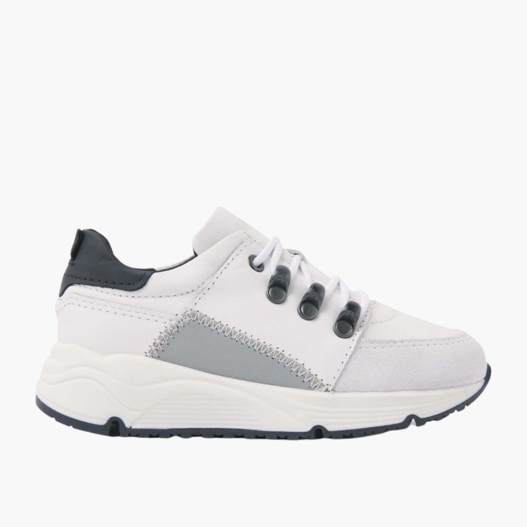 Nubikk Roque Roman JR-White Leather Multicolor