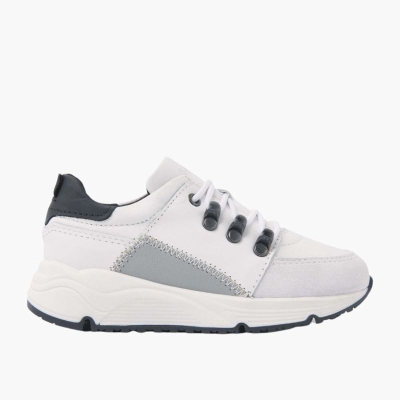 Nubikk Roque Roman JR-White Leather Multicolor