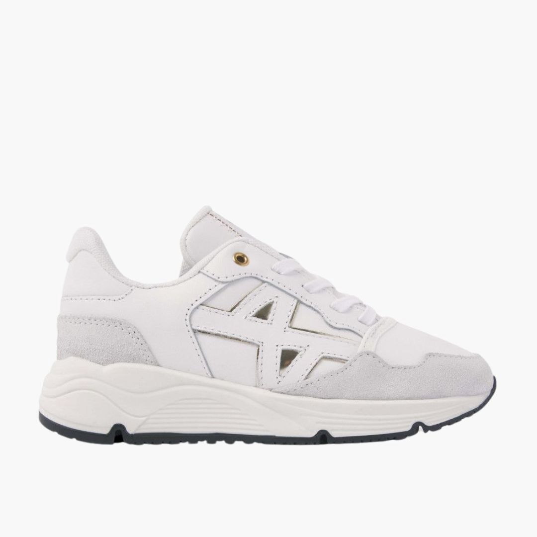 Nubikk Ross Trekk Edge JR-White Leathe Gold