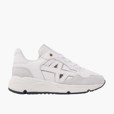 Nubikk wit Ross Trekk Edge JR kindersneaker