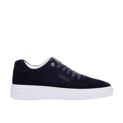 Parbleu sale Whole Cut blauw suede heren sneaker 