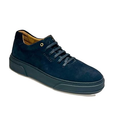 Parbleu Martin Wholecut Navy Black heren schoen