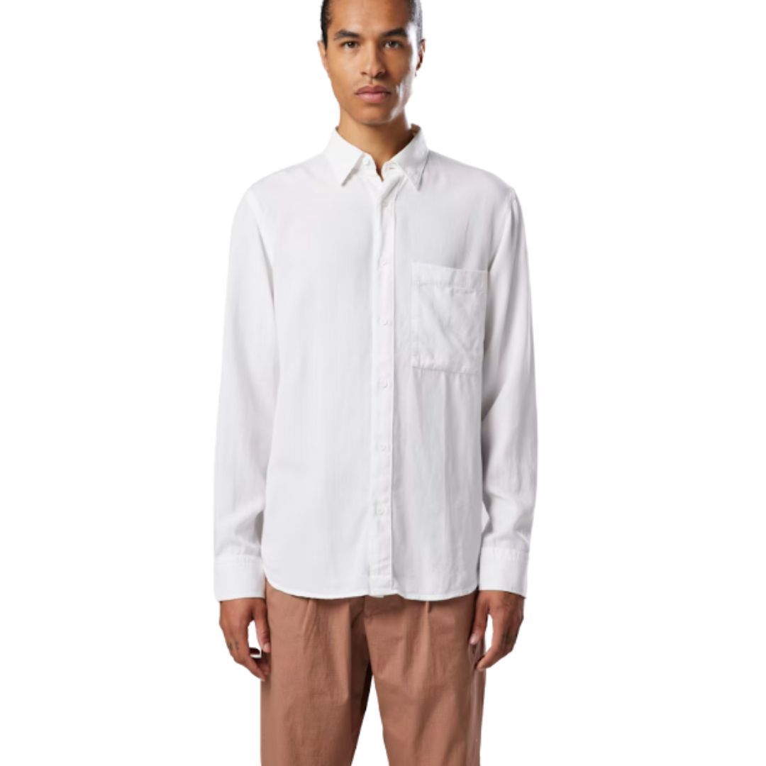 NN07 Cohen Shirt 5029-White, Maat: S