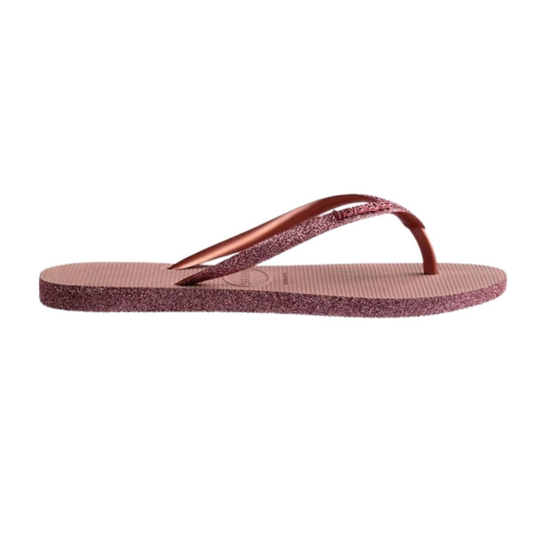 Havaianas Slim Sparkle II-Crocus Rose Golden Blush