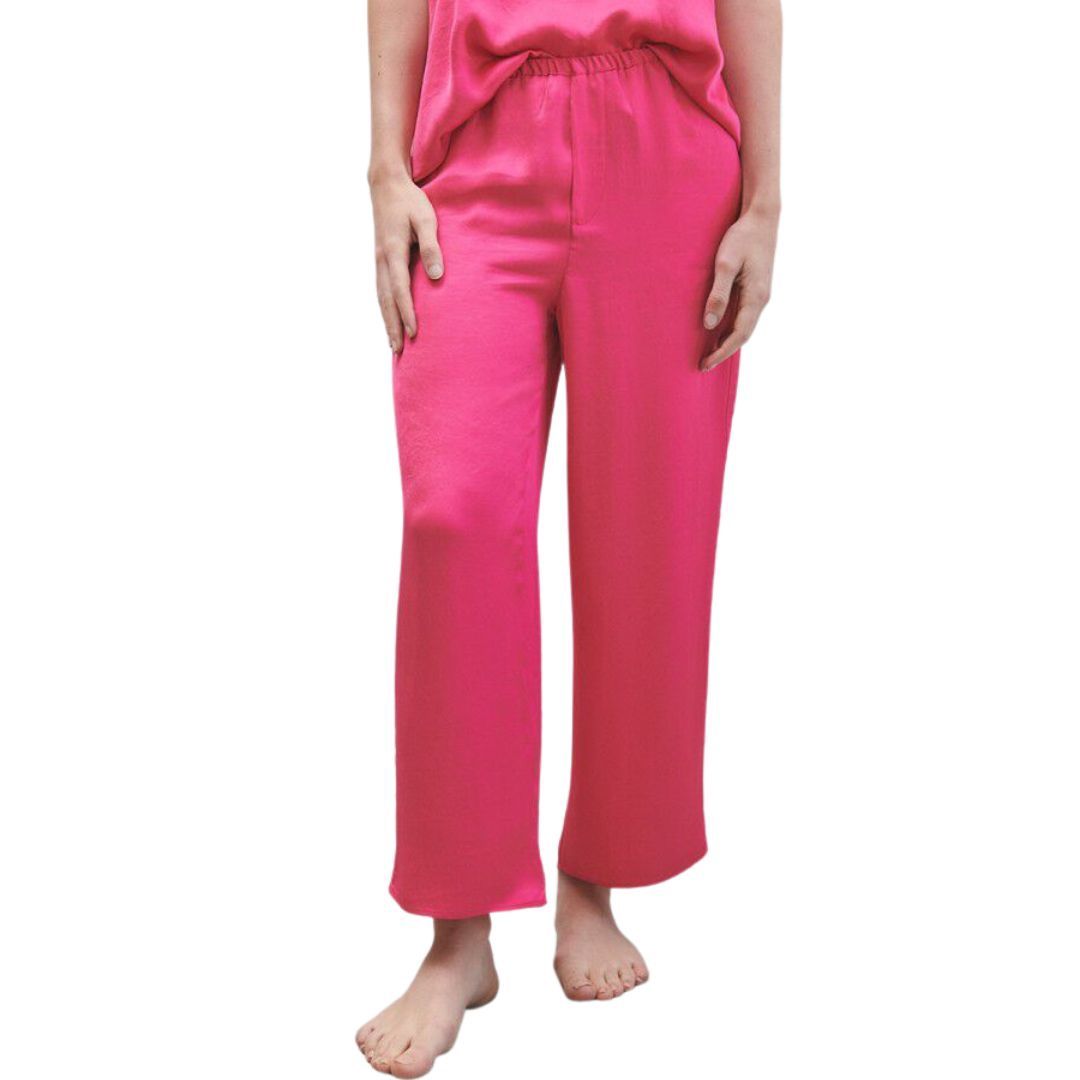 American Vintage Widland Pantalon Droit Magenta, Maat: S