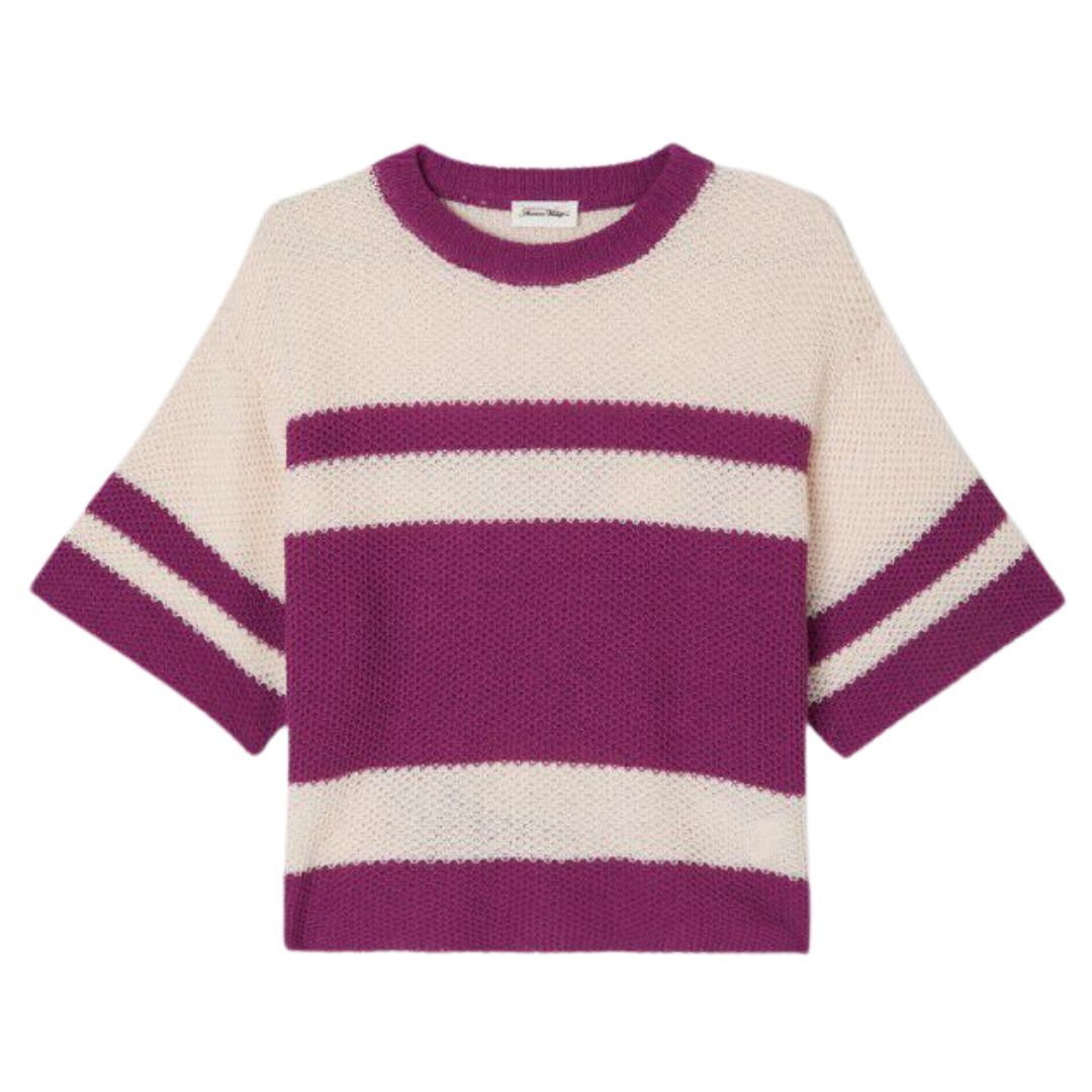 American Vintage Pagaville-Ecru Et Rose