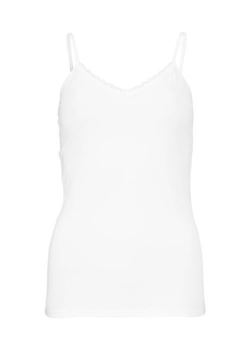 Modstrom Toy Strap Top-White, Maat: L