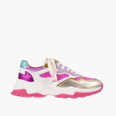 DWRS Chester White Neon Pink