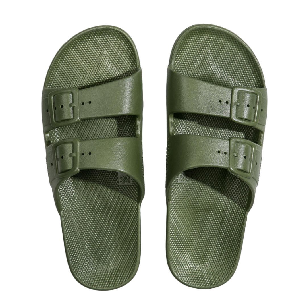 Freedom  Moses Slipper Slide-Cactus