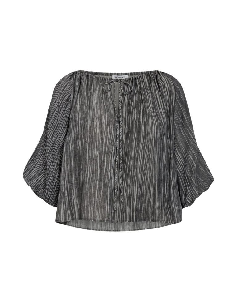 Co&#39;couture SoftCC Dye Puff Blouse-Antracit