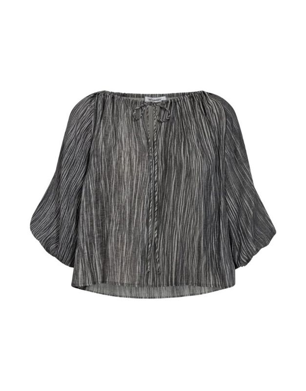 Co&#39;couture SoftCC Dye Puff Blouse-Antracit