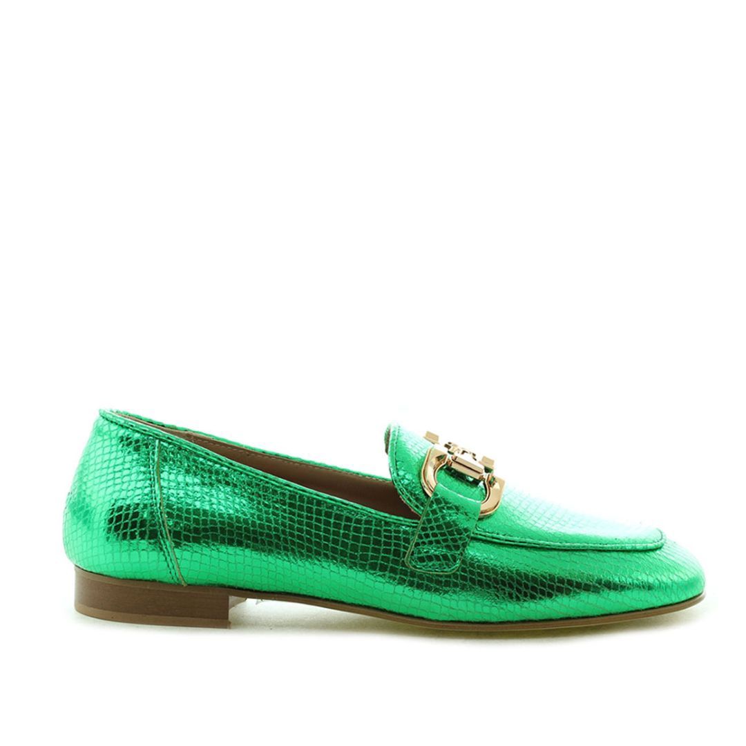 BlendZ Croco Loafer-Verde, Maat: 37