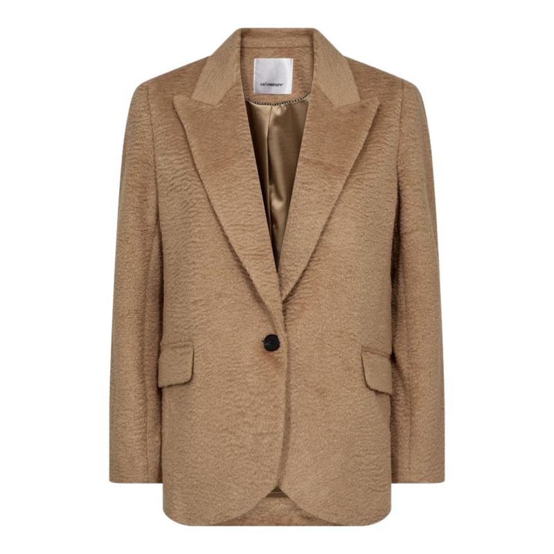 Co&#39;couture Fluffy Cc Oversize Blazer-Camel