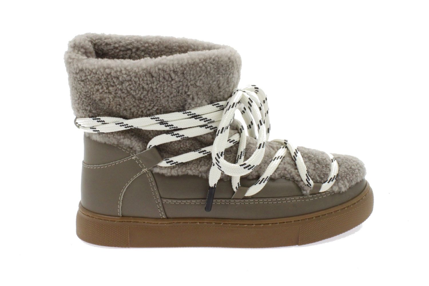 Est'seven Curly Fur-Simply Taupe, Maat: 37