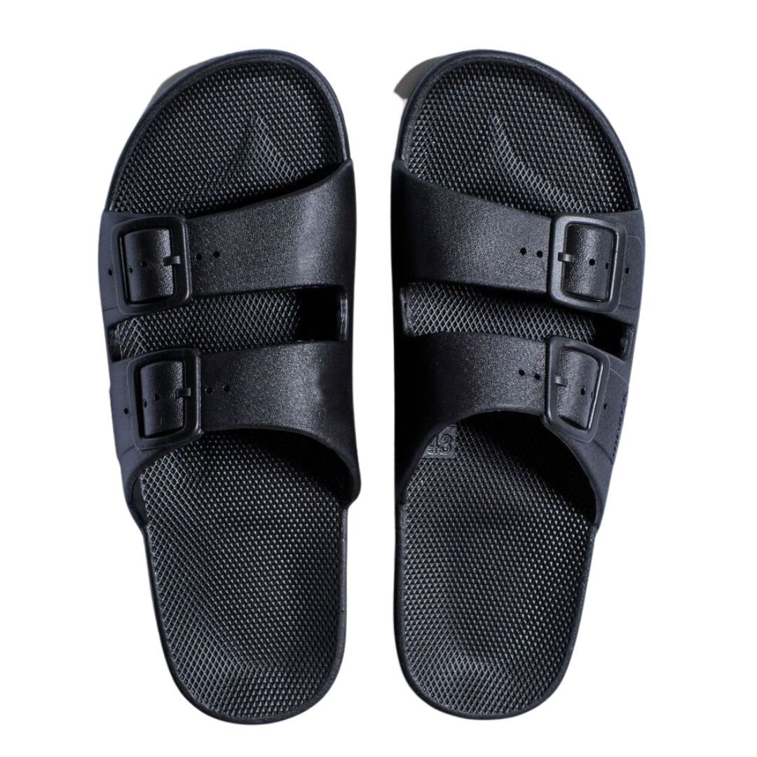 Freedom  Moses Slipper Slide-Black