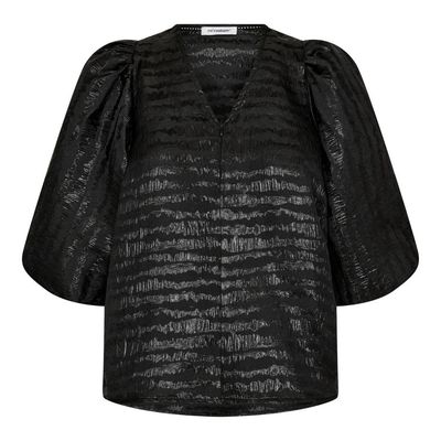 Co'couture MetallicCC Stripe Black