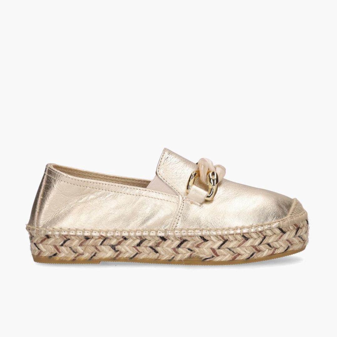 Viguera Espadrilles Plateau-Elista Sahara, Maat: 38