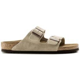 Birkenstock Arizona Suede Leather Taupe, Maat: 37