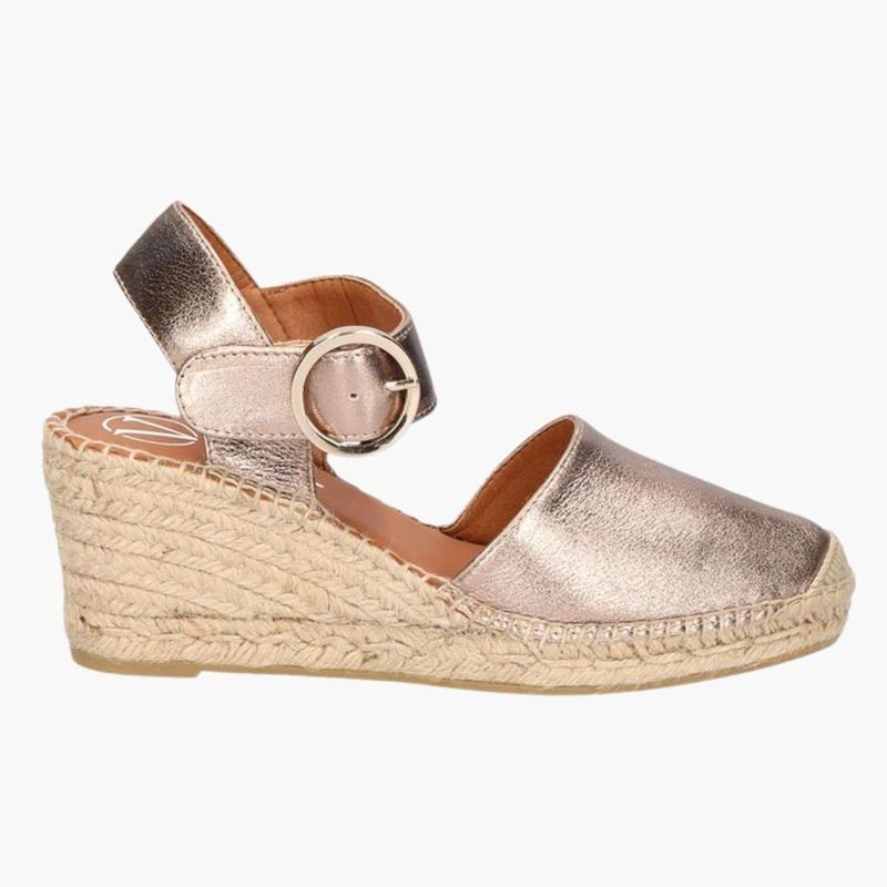 Viguera Espadrilles Leer-Elista Fumo