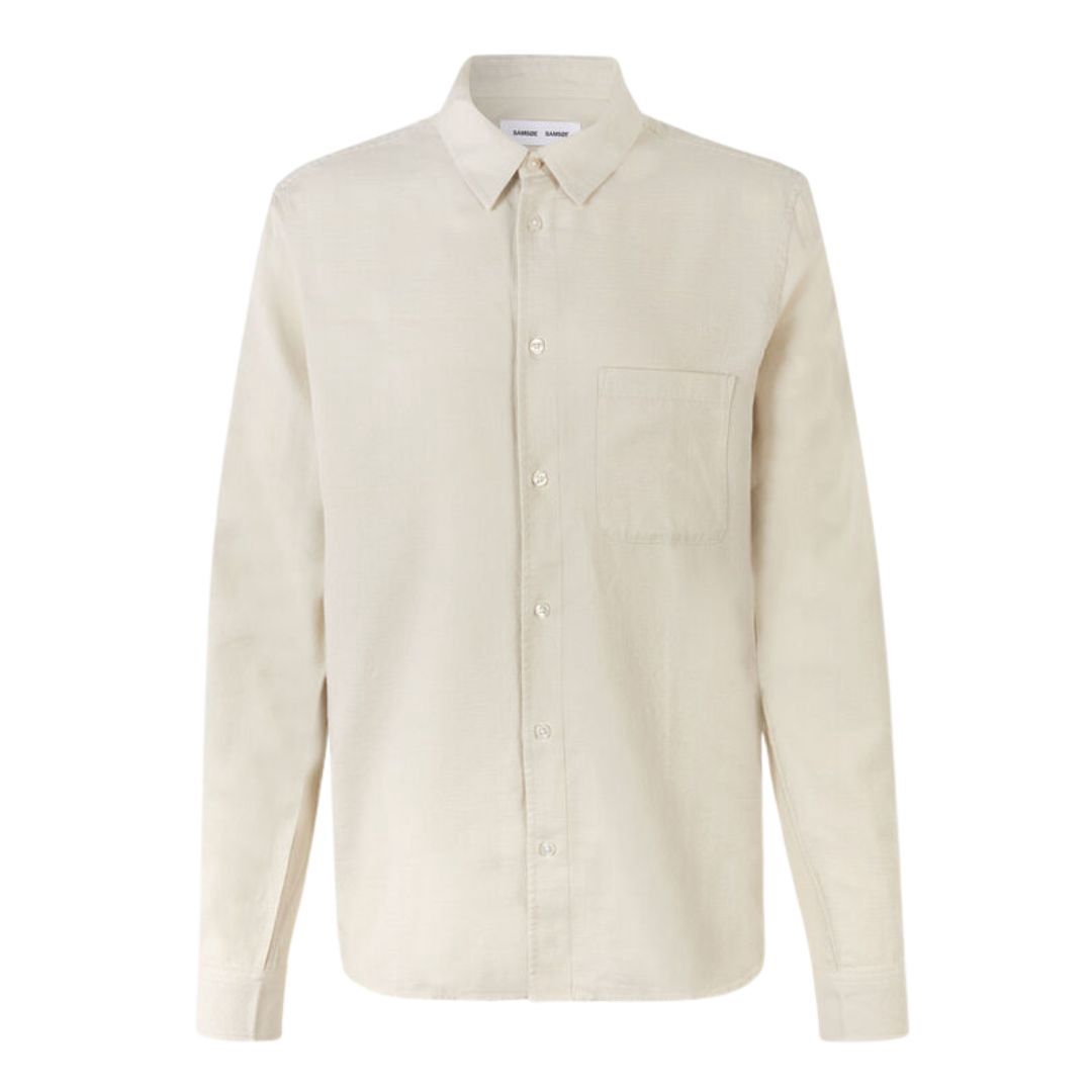 Samsoe Samsoe Liam FF Shirt 14747-Clear Cream