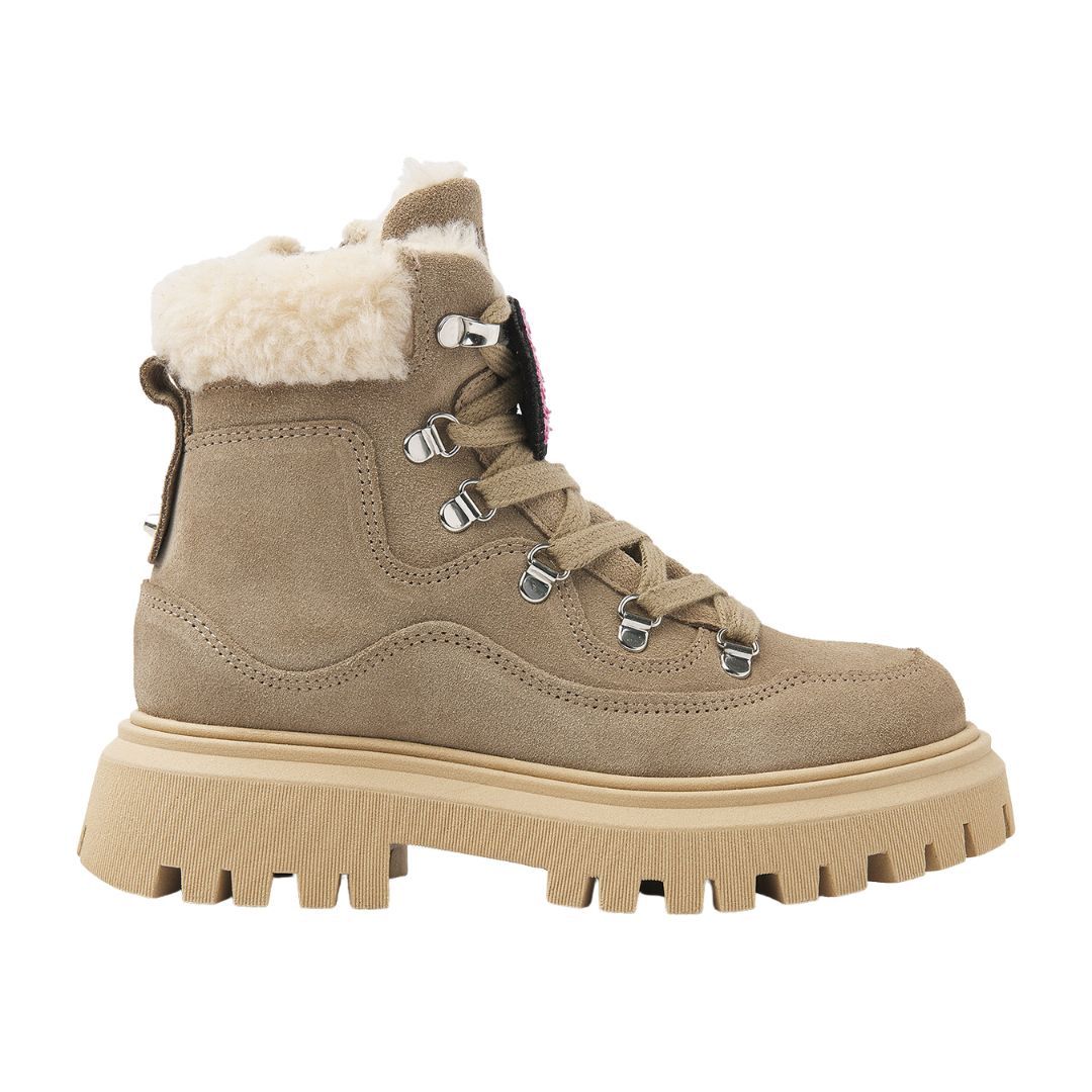 Nubikk Fae Montagne JR-Taupe Suede Multicolor