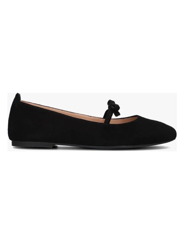 Unisa Zwart suede Betar Ballerina