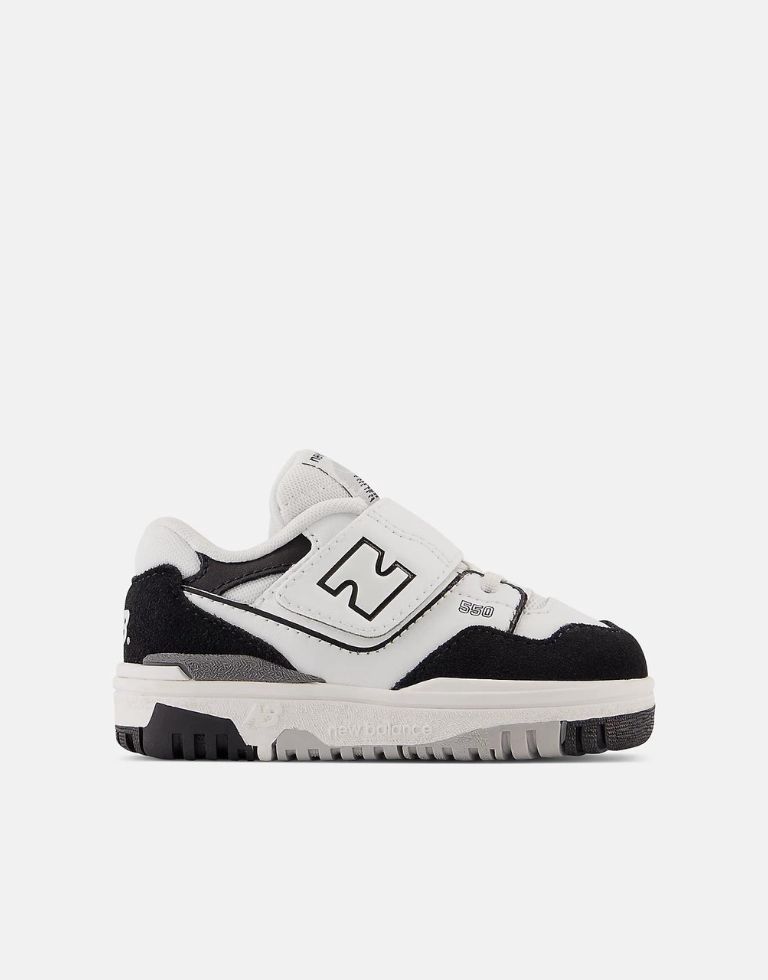 New Balance IHB550 White Black, Maat: 21.5