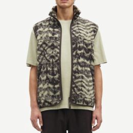 Samsoe Samsoe Rune Zip vest aop 11705 Kaleidoscope