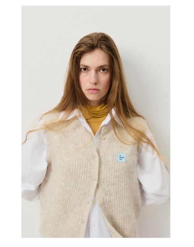 American Vintage damsvest East Grijs