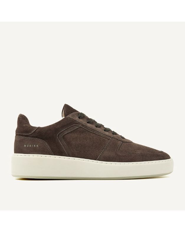 Nubikk Jiro Luca M Sneaker Dk Grey Suede
