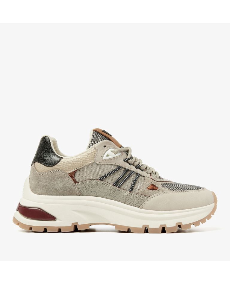 Via Vai Liz Dae Grijs combi sneaker