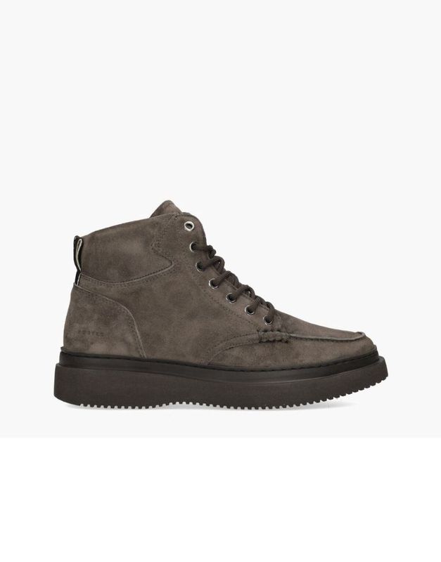 Nubikk Jonah Arctic Fur Boot Dk Grey Suede