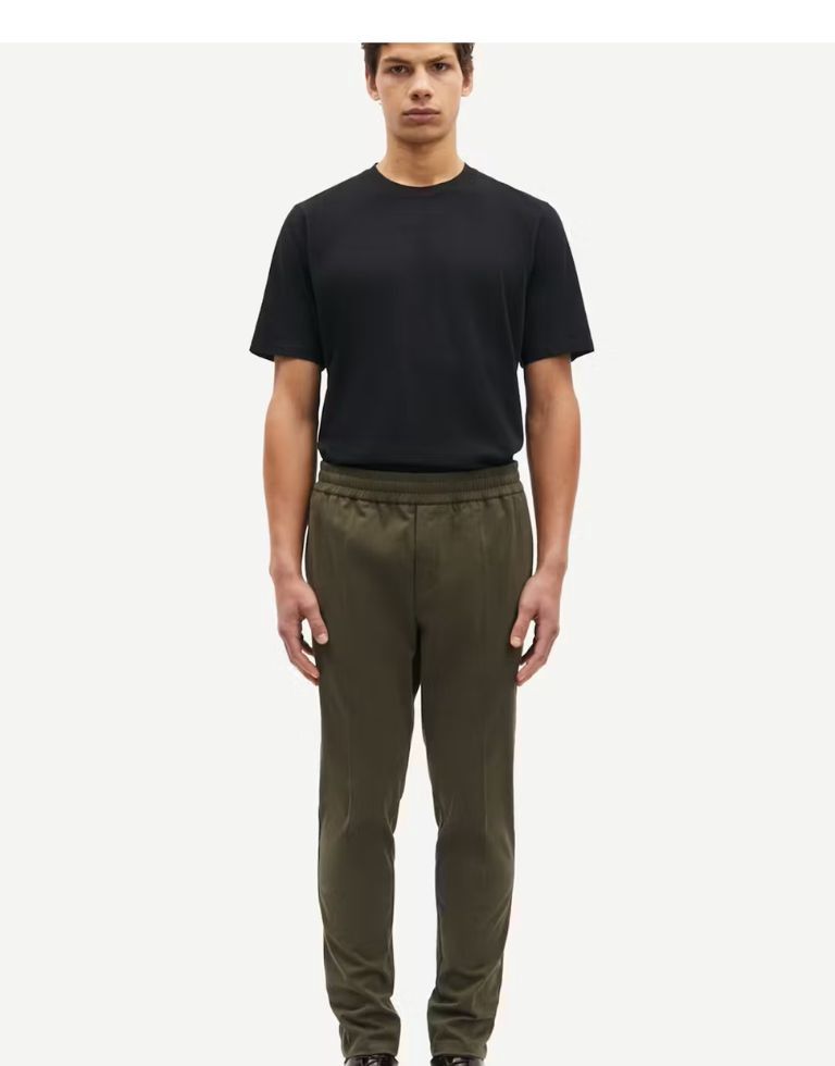 Samsoe Samsoe Smithy trousers 10821 Forest Night