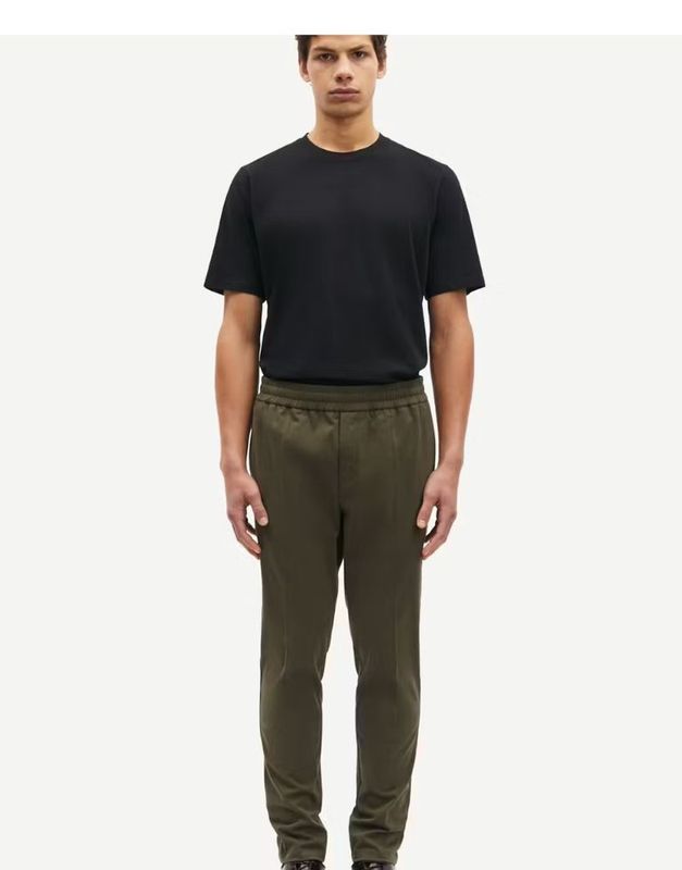 Samsoe Samsoe Smithy trousers 10821 Forest Night