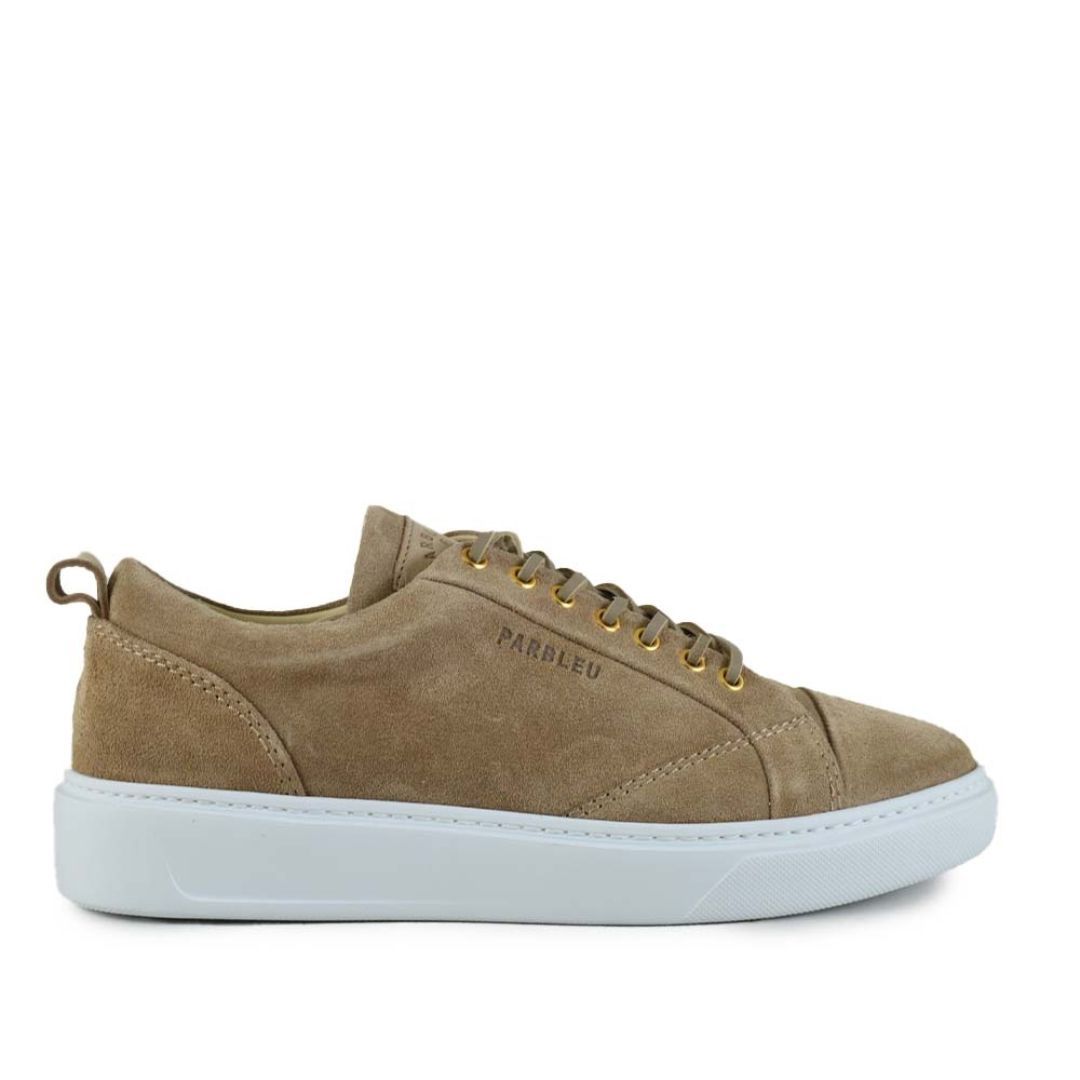 Parbleu Taupe Franky sneaker, Maat: 41