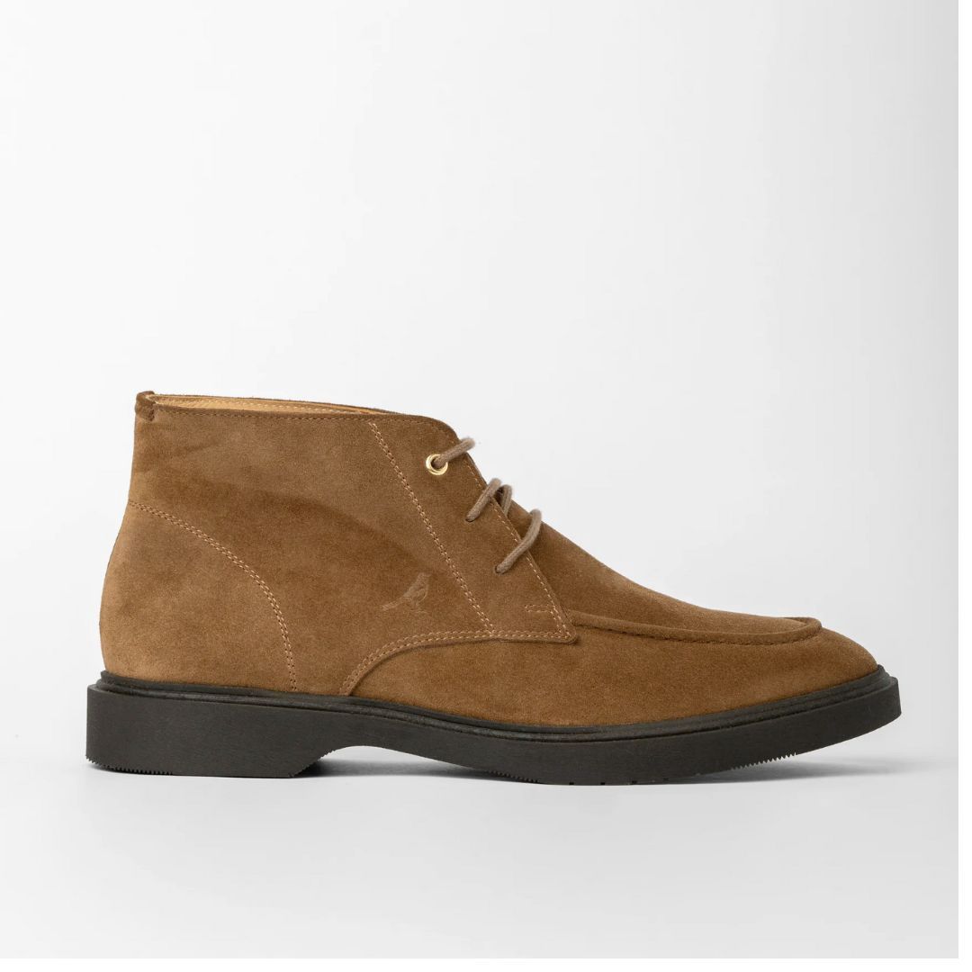 Parbleu JVE-B Suede Cognac, Maat: 41