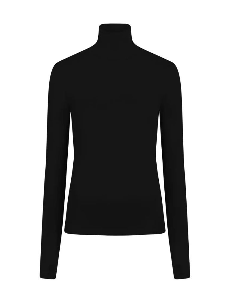 Dante 6 Rook high collar top Raven