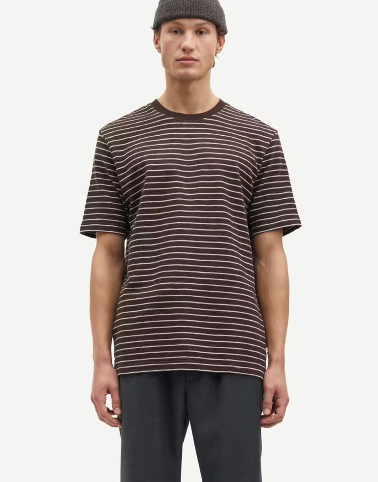 Samsoe Samsoe Sajesse t-shirt 15320 Chocolate Torte St