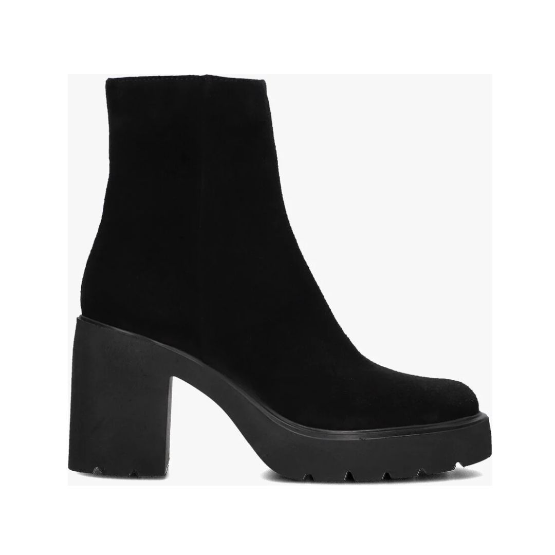 Unisa Zwart suede Khan, Maat: 37