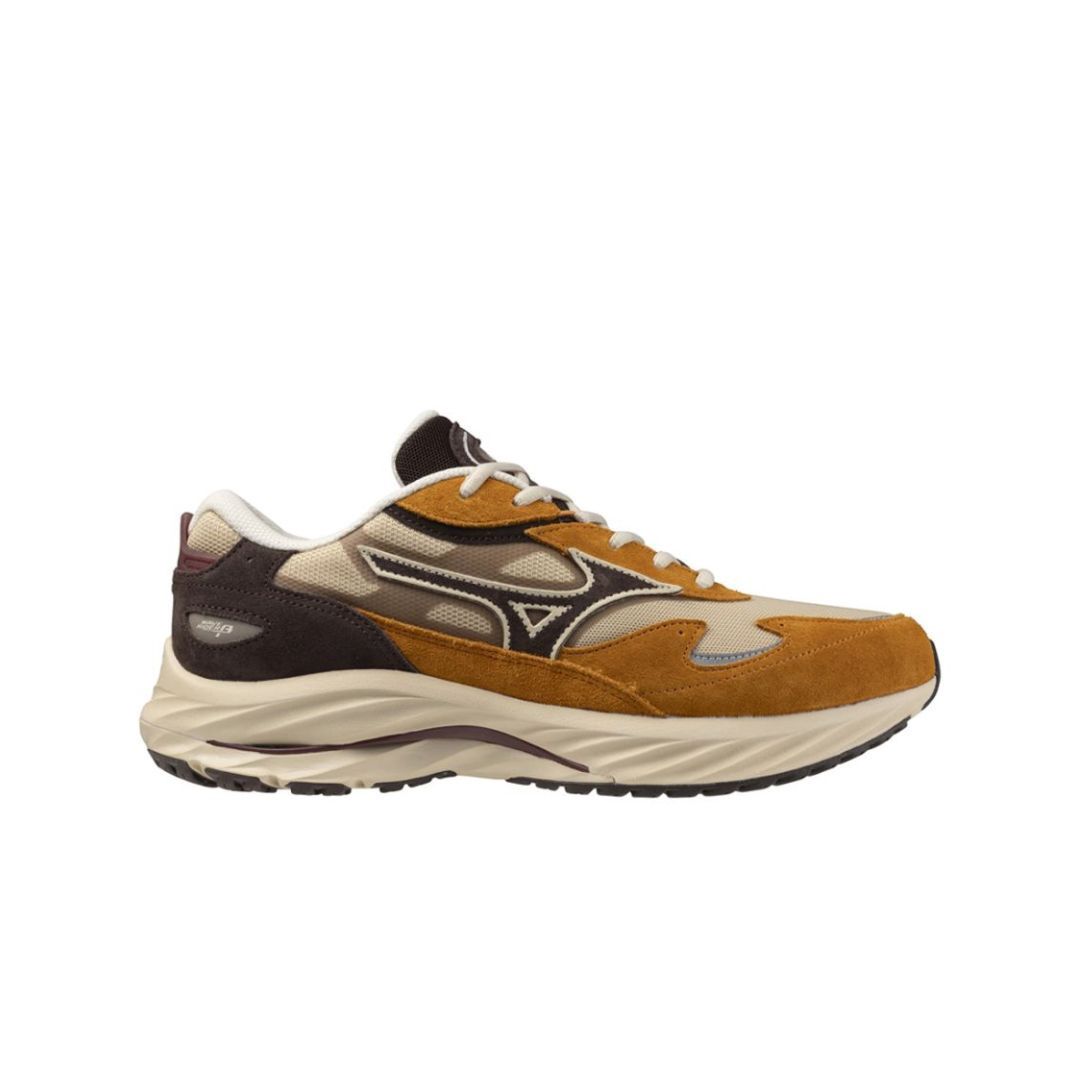 Mizuno Wave Rider B Mojave Desert Chicory Coffee Pumpkin, Maat: 42