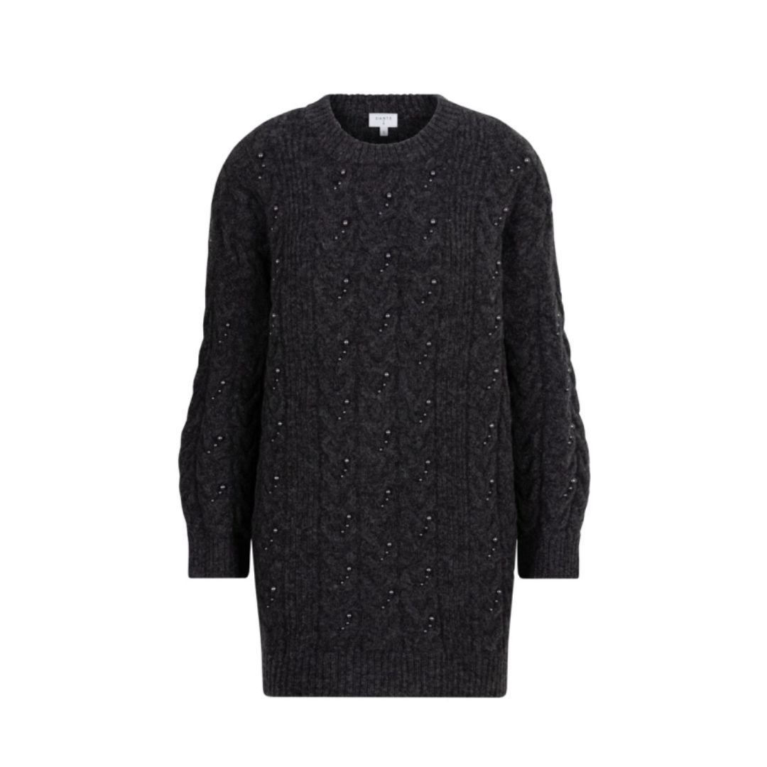 Dante 6 D6Croft pearl sweater Graphite, Maat: S