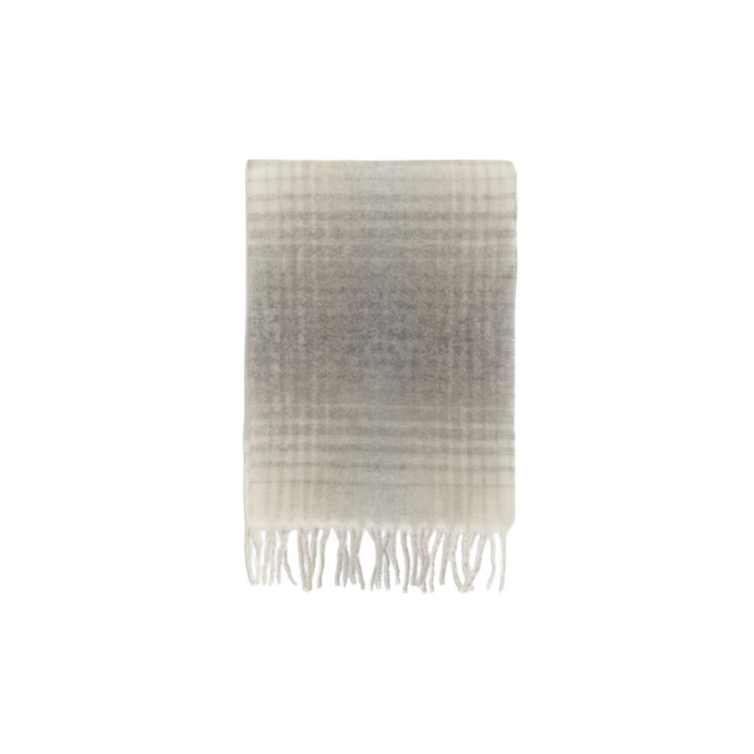 NN07 Scarf Two 9017 Ecru Check