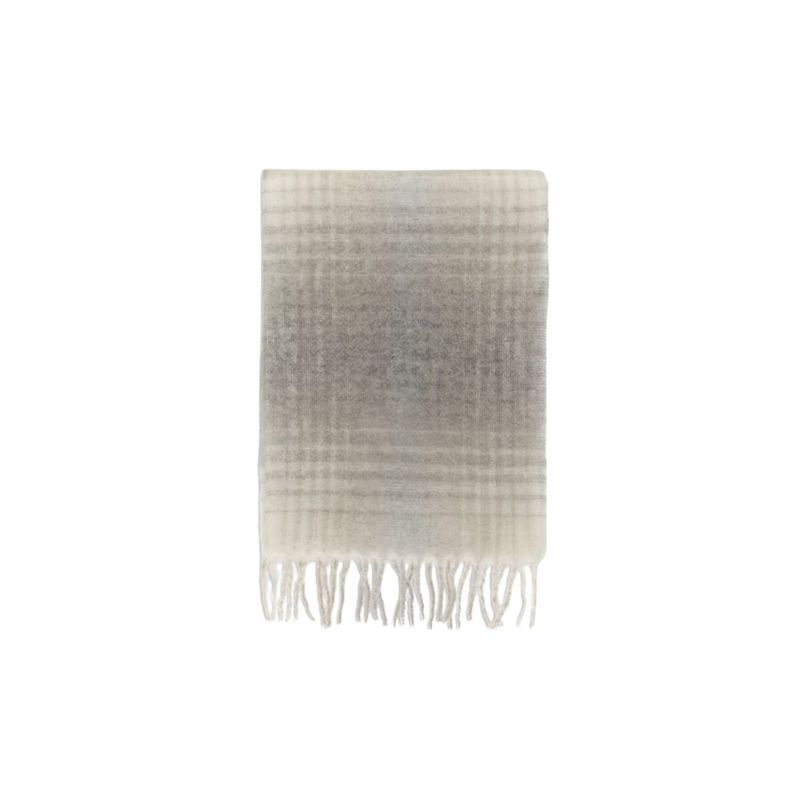 NN07 Scarf Two 9017 Ecru Check