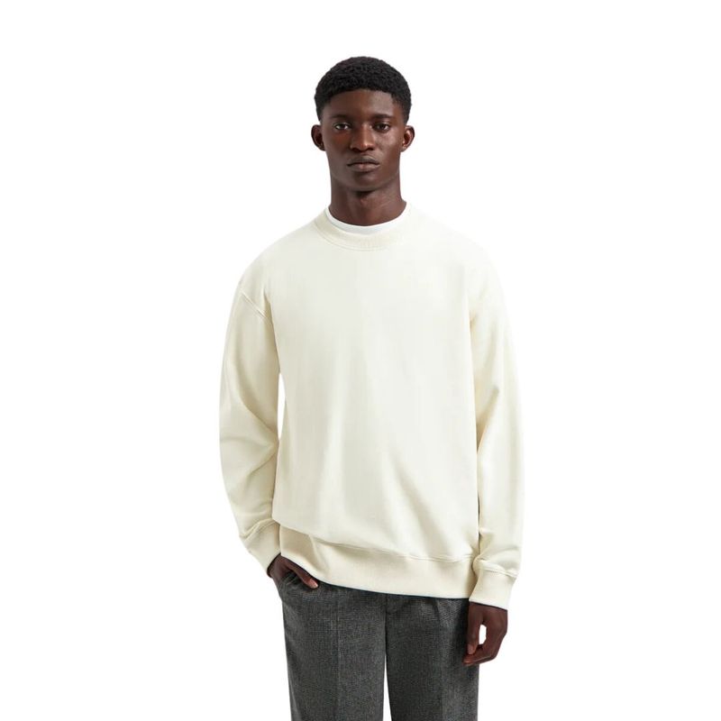 Olaf Varsity Crewneck Off White