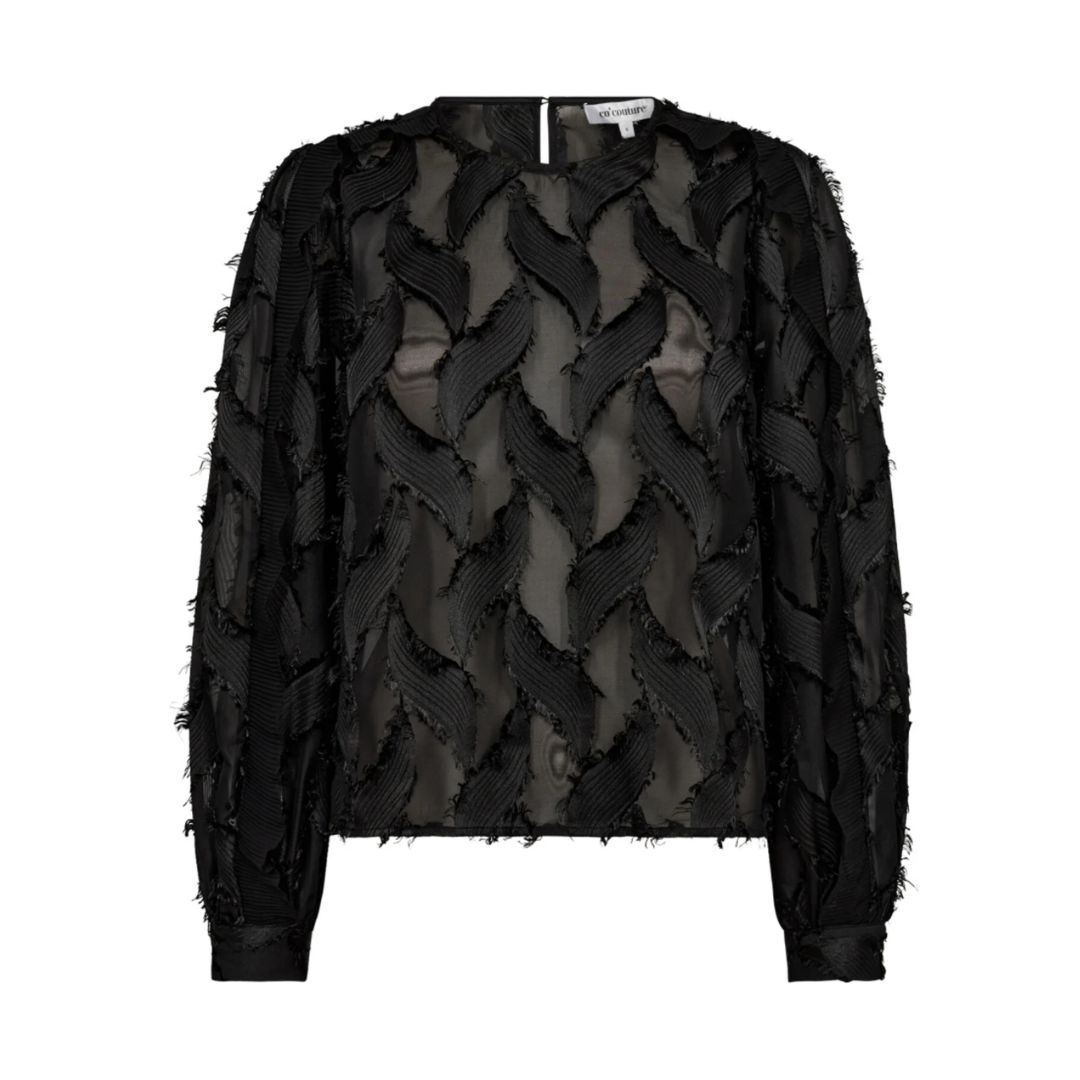 Co&#39;couture SylvieCC Structure Blouse Black