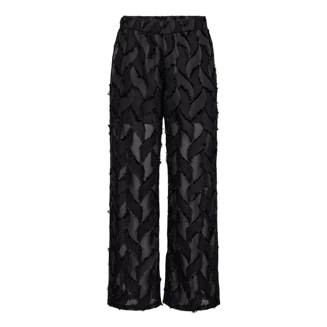 Co'couture SylvieCC Structure LL Pant Black, Maat: S