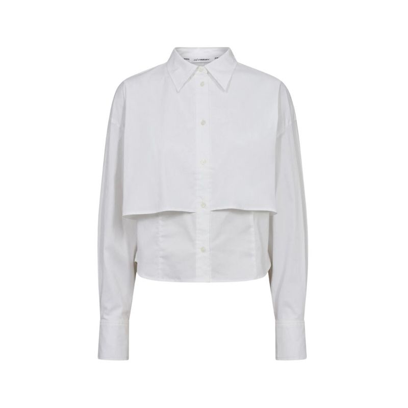 Co&#39;couture SandyCC Double Layer Shirt White