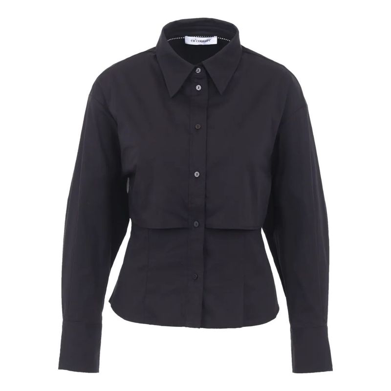 Co&#39;couture SandyCC Double Layer Shirt Black