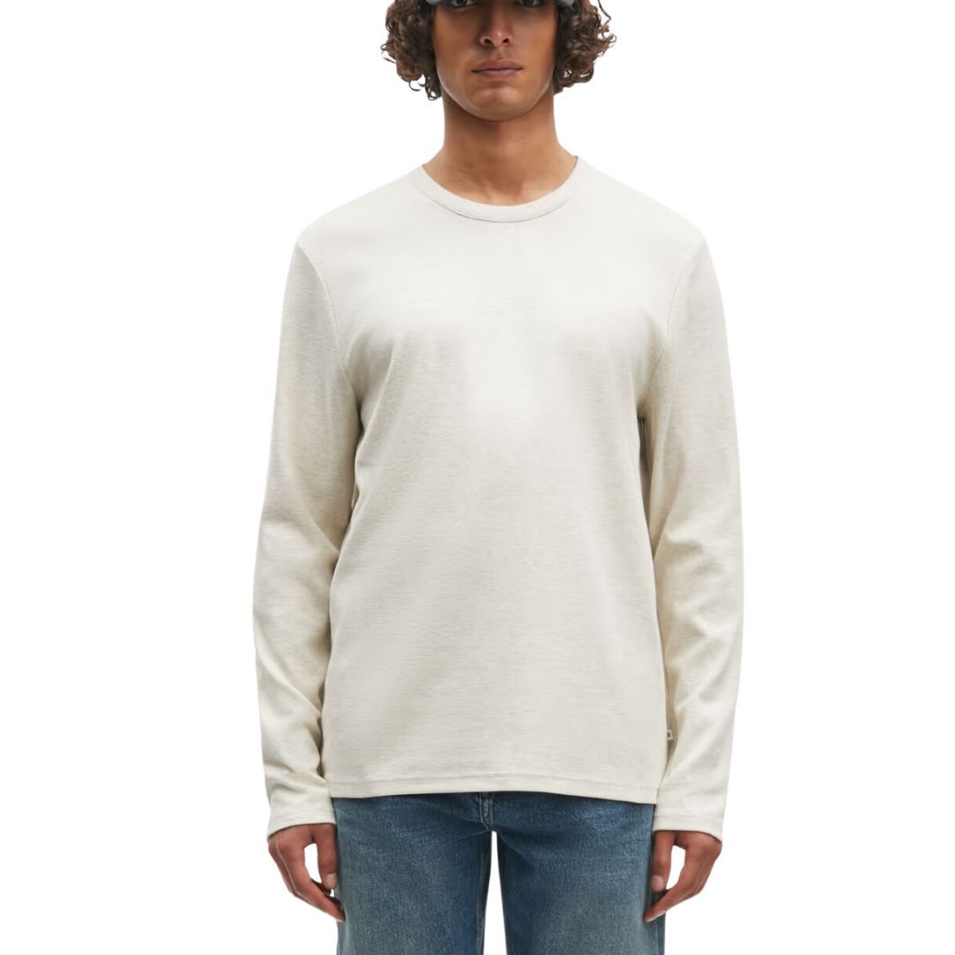Samsoe Samsoe Saromeo LS T-Shirt 15428 Clear Cream Mel
